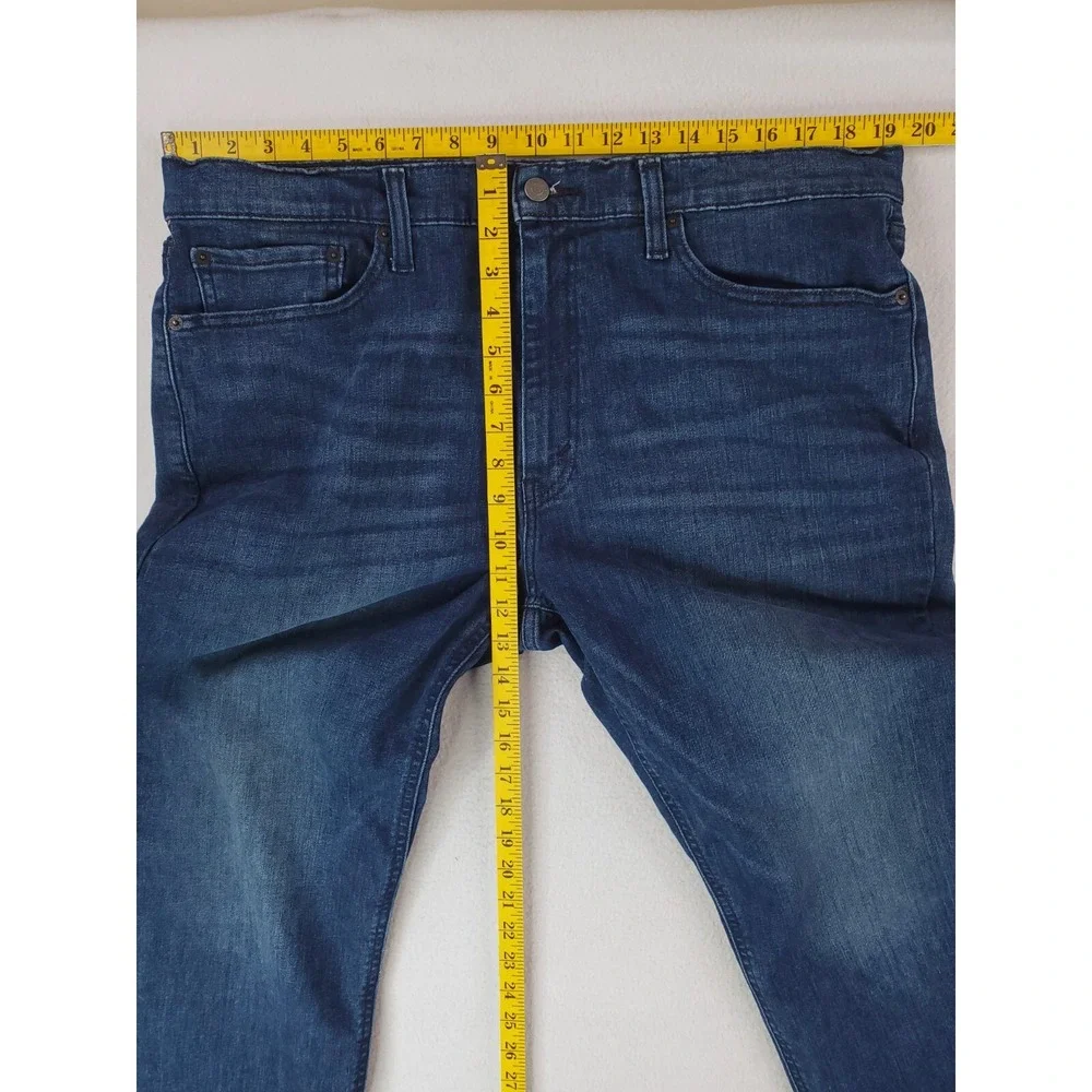 Levis 541 Jeans Mens 38x32 Blue Athletic Tapered Stretch Denim Pants Red Tab